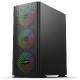 Bit Force ORION CF-4 Midi Tower RGB Gaming PC ATX kućište bez napajanja, crno