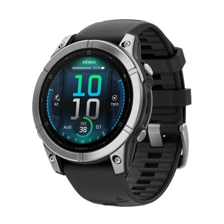 Watch Garmin Fenix E GPS 47mm Stainless Steel - Silver