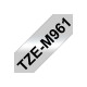 BROTHER TZEM961 black/silver 36mm 8m