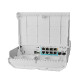 Mikrotik Cloud Smart Switch CSS610-1Gi-7R-2S+OUT, 8×10/100/1000 Ethernet ports, 7x 1G PoE-in, 1G PoE-out, SwOS