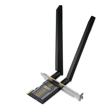 TP-Link BE6500 Archer TBE400E bežični Tri-Band Wi-Fi 7, BT5.4 PCI-E adapter, 2880Mbps/2880Mbps/688Mbps (2.4GHz/5GHz/6GHz), ML