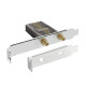 TP-Link BE6500 Archer TBE400E bežični Tri-Band Wi-Fi 7, BT5.4 PCI-E adapter, 2880Mbps/2880Mbps/688Mbps (2.4GHz/5GHz/6GHz), ML