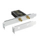 TP-Link BE9300 Archer TBE552E bežični Tri-Band Wi-Fi 7, BT5.4 PCI-E adapter, 5760Mbps/2880Mbps/688Mbps (2.4GHz/5GHz/6GHz), ML