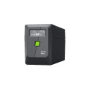 Green Cell UPS (UPSLM360) 650VA/360W, Modified sine wave, Line Interactive AVR, LCD