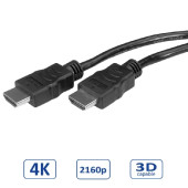 STANDARD HDMI kabel sa mrežom, HDMI - HDMI, M/M, v1.4, 3.0m
