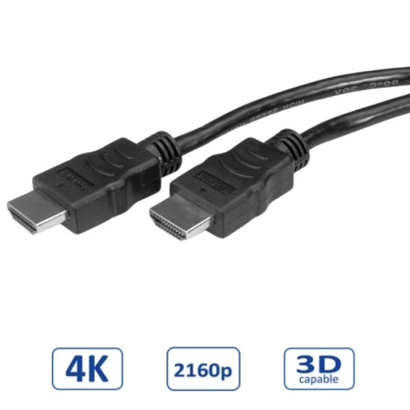 STANDARD HDMI kabel sa mrežom, HDMI - HDMI, M/M, v1.4, 3.0m