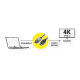 STANDARD DisplayPort kabel, DP v1.2 - UHDTV, M/M, 2.0m, crni