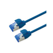 Roline  S/FTP (PiMF) Data Center mrežni kabel, Cat.6A (Class EA), slim, LSOH, tangle free, 10m, plavi