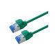 Roline  S/FTP (PiMF) Data Center mrežni kabel, Cat.6A (Class EA), slim, LSOH, tangle free, 7.0m, zeleni