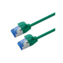 Roline  S/FTP (PiMF) Data Center mrežni kabel, Cat.6A (Class EA), slim, LSOH, tangle free, 7.0m, zeleni