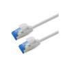 Roline S/FTP (PiMF) Cat.6a Data Center mrežni kabel (Class EA), Slim, LSOH, tangle free, sivi, 7.0m