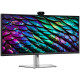 Monitor Dell 34 P3426WEB Curved Conferencing, 3440x1440, WQHD,100Hz, IPS Antiglare, 21:9, 1500:1, 35