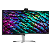 Monitor Dell 34 P3426WEB Curved Conferencing, 3440x1440, WQHD,100Hz, IPS Antiglare, 21:9, 1500:1, 35