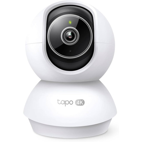 Tapo C250 Pan/Tilt AI Home Security Wi-Fi Camera, 4K 8MP resolution, Smart AI Detection, microSD up