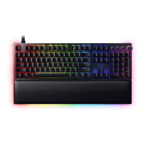 Razer Huntsman V2 - Optical Gaming Keyboard (Linear Red Switch) - Nordic Layout  (ADRIATIC LASER)