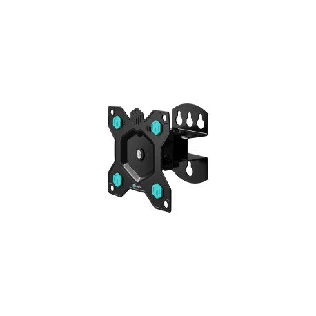 ONKRON Full Motion Roto TV Wall Mount for 10 to 35-inch Flat Panel TVs Digital Panels 20 kg, Black