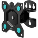 ONKRON Full Motion Roto TV Wall Mount for 10 to 35-inch Flat Panel TVs Digital Panels 20 kg, Black