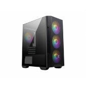 MSI MAG FORGE M100R, Micro ATX Tower, 2x USB 2.0 Type-A, 1x USB 3.2 Gen 1 Type-A, 2x Audio Jacks, 4x