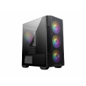 MSI MAG FORGE M100R, Micro ATX Tower, 2x USB 2.0 Type-A, 1x USB 3.2 Gen 1 Type-A, 2x Audio Jacks, 4x