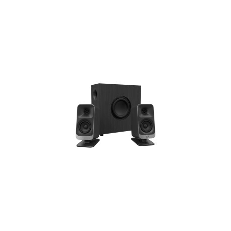 Klipsch ProMedia Lumina 2.1 Gaming Audio System with Subwoofer and LED Lighting Effects Built-in, Bl