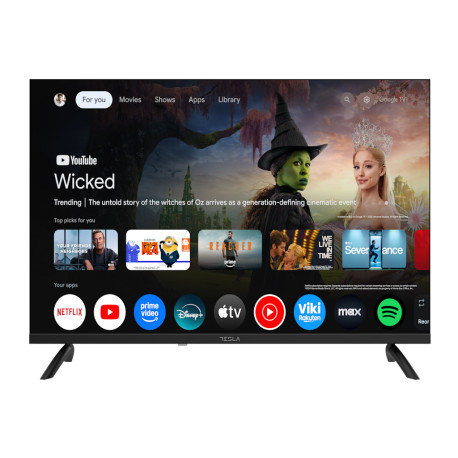 Tesla TV 32E655BHS, 32" Google TV, HD Ready / 81cm DLED/ 60Hz