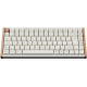 Tipkovnica Keychron K2H-Q1-UK White wooden RGB75% Layout/BT/2.4GHz/Nebula Sw/Gateron 2.0 Mag Swc