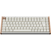 Tipkovnica Keychron K2H-Q1-UK White wooden RGB75% Layout/BT/2.4GHz/Nebula Sw/Gateron 2.0 Mag Swc