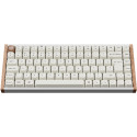 Tipkovnica Keychron K2H-Q1-UK White wooden RGB75% Layout/BT/2.4GHz/Nebula Sw/Gateron 2.0 Mag Swc