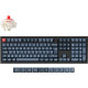 Tipkovnica Keychron V6M-D1-UK Black RGB100% Layout/BT/2.4GHz/Wired/Red Switch