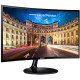 Monitor SAMSUNG CF390 C24F390FHR 61 cm (24") / 1920x1080 / VA / 60 Hz / 4 ms / black / curved (1800R)