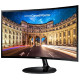 Monitor SAMSUNG CF390 C24F390FHR 61 cm (24") / 1920x1080 / VA / 60 Hz / 4 ms / black / curved (1800R)