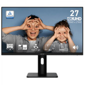 Monitor MSI PRO MP273UP E6 / 27" (68,5 cm) / 3840 X 2160 / 60Hz / 4 ms / Pivot