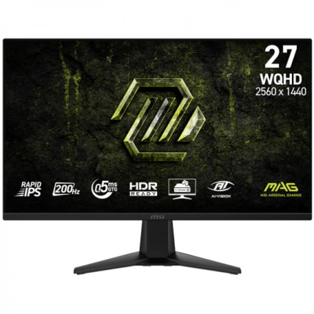 Monitor MSI MAG 275QF E20 / 27" (68,5 cm) / 2560 X 1440 / 200 Hz / 0,5 ms