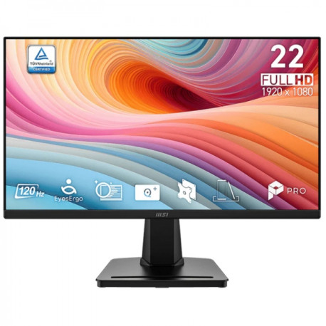 Monitor MSI PRO MP225 E12VL / 21,5" (54,6 cm) / 1920 X 1080 / 120 Hz / 1 ms