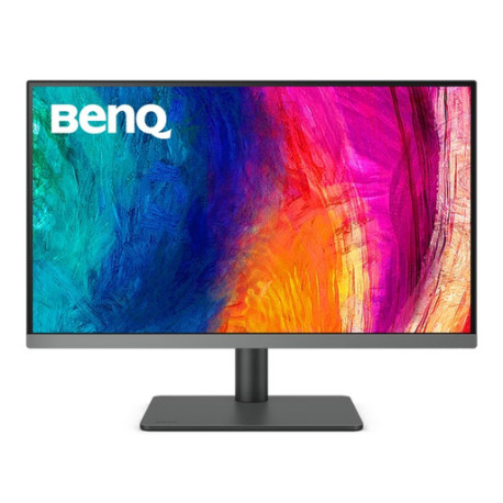 BENQ Monitor -  27”, UHD, 95% P3, 99% sRGB, HDR400, DualView, KVM, USB C(90W, DP Alt mode, USB), Hotkey Puck G2, HDMI, DP, PI