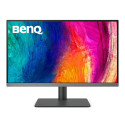 BENQ Monitor -  27”, UHD, 95% P3, 99% sRGB, HDR400, DualView, KVM, USB C(90W, DP Alt mode, USB), Hotkey Puck G2, HDMI, DP, PI