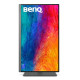 BENQ Monitor -  27”, UHD, 95% P3, 99% sRGB, HDR400, DualView, KVM, USB C(90W, DP Alt mode, USB), Hotkey Puck G2, HDMI, DP, PI