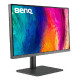 BENQ Monitor -  27”, UHD, 95% P3, 99% sRGB, HDR400, DualView, KVM, USB C(90W, DP Alt mode, USB), Hotkey Puck G2, HDMI, DP, PI