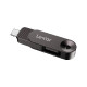 USB ključek Lexar JumpDrive Dual D500, 256GB, USB 3.2, USB-A, USB-C, 400 MB/s