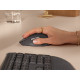 Miška Logitech Signature Comfort Plus M850 L Bluetooth, grafitna