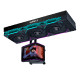 Komplet za tekočinsko hlajenje AIO Liquid Cooler Lian Li HydroShift II OLED Curved 360 TL FLEX, Črn
