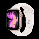 Watch Apple Watch Series 11 (2025) GPS 46mm Rose Gold Aluminium Case with Light Blush Sport Band M/L - Rose Gold
