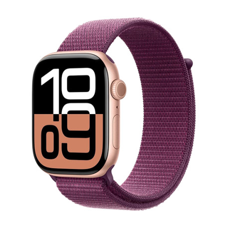 Watch Apple Watch Series 10 GPS + Cellular 46mm Rose Gold Aluminium Case with Sport Loop - Rose