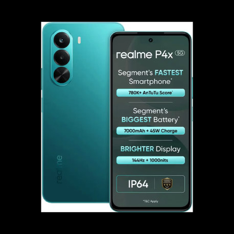 Realme P4X 4G Dual Sim 4GB RAM 128GB - Blue