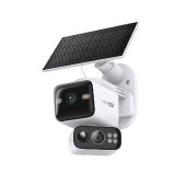 TP-Link Tapo C645D kamera + Tapo A201 Solar panel 2x 2K/3MP (2304×1296)Color Night Vision, microSD, 6×Spotlights, detekcija p