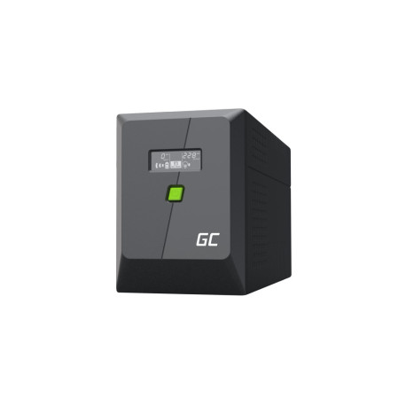 Green Cell UPS (UPSLM1200) 2000VA/1200W, Modified sine wave, Line Interactive AVR, LCD