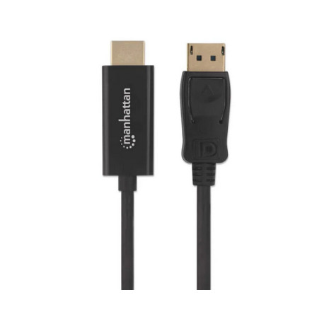 Manhattan kabel DisplayPort M to HDMI M, 1m, crni