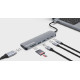 Manhattan docking USB-C 7 u 1 HDMI 4K@60Hz