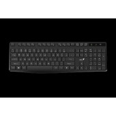 Genius KB-7200, bežična tipkovnica, silent, crna