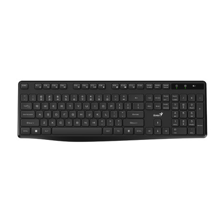 Genius KB-7200, bežična tipkovnica, silent, crna